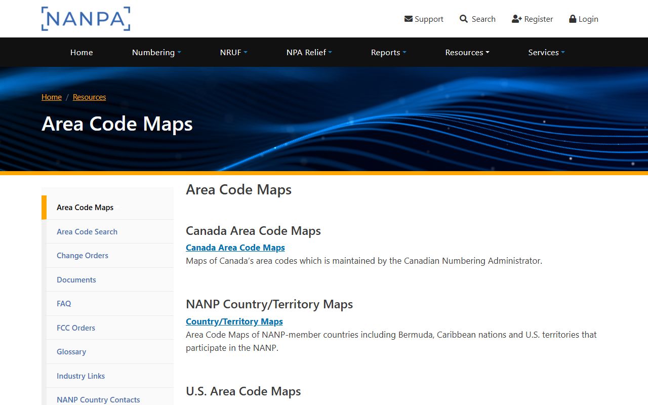 Leland phone directory area code map reference